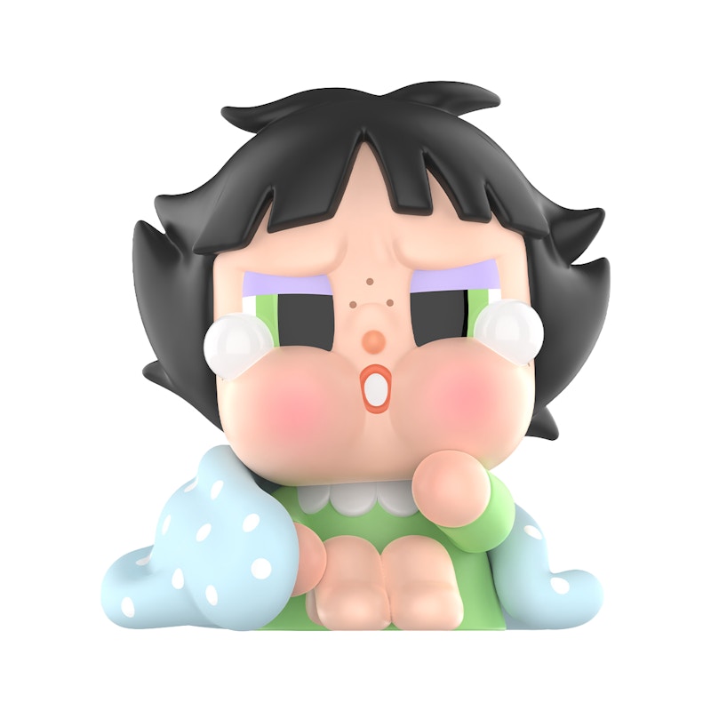 Pop Mart CRYBABY x Powerpuff Girls Series Sleep Buttercup Figure