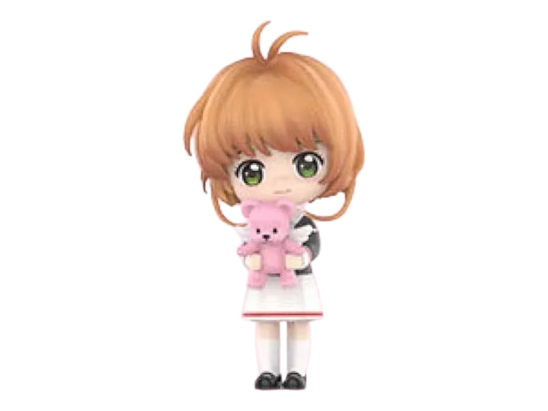 Pop Mart Cardcaptor Sakura Clear Card Series Sakura School Uniform Figure