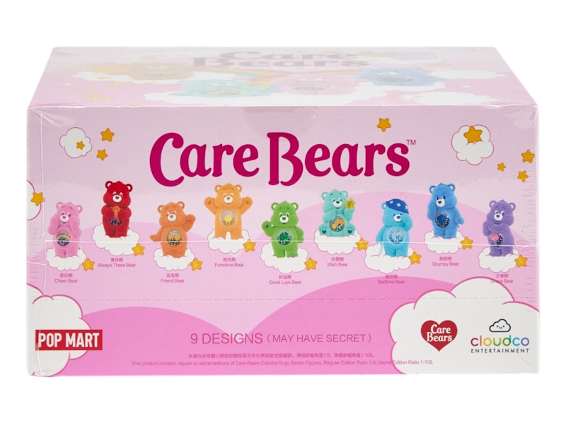 Pop Mart Care Bears Colorful Hugs Series Figures Sealed Case (9 Blind Box)