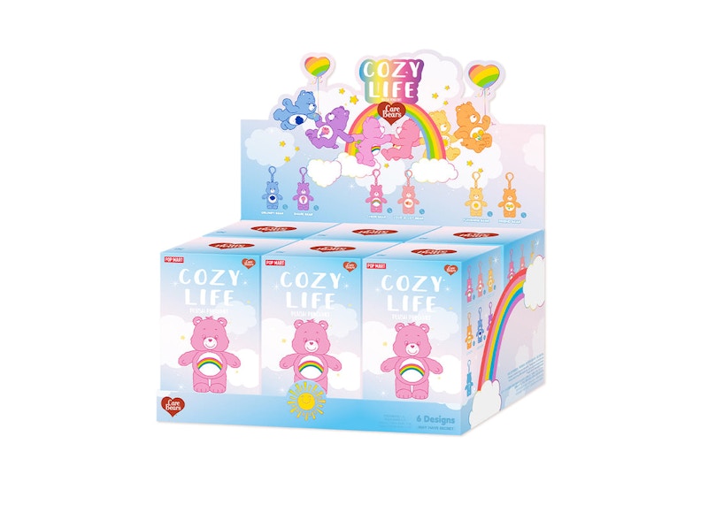 Pop Mart Care Bears Cozy Life Series Plush Pendant Sealed Case (6 Blind Boxes)