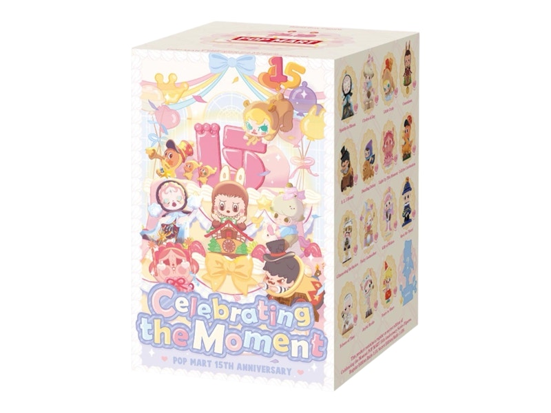 Pop Mart Celebrating the Moment POP MART 15th Anniversary Series Figures Single Blind Box