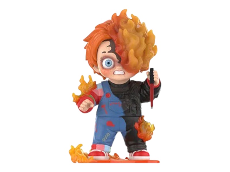 Pop Mart Chucky Franchise Series Flame Chucky Figure