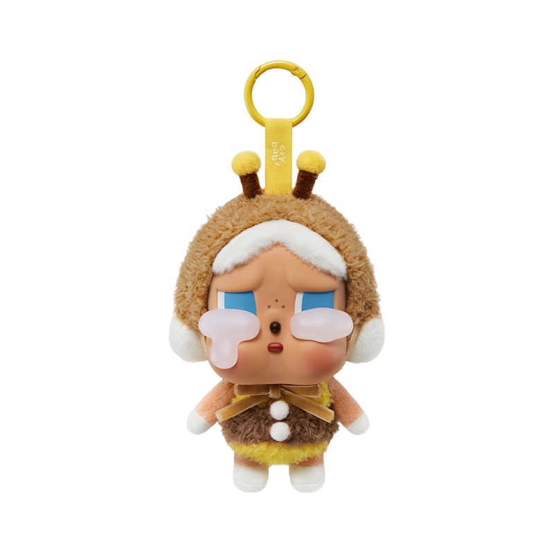 Pop Mart CryBaby Crying Again Series I'll Bring You A Flower Vinyl Face Plush