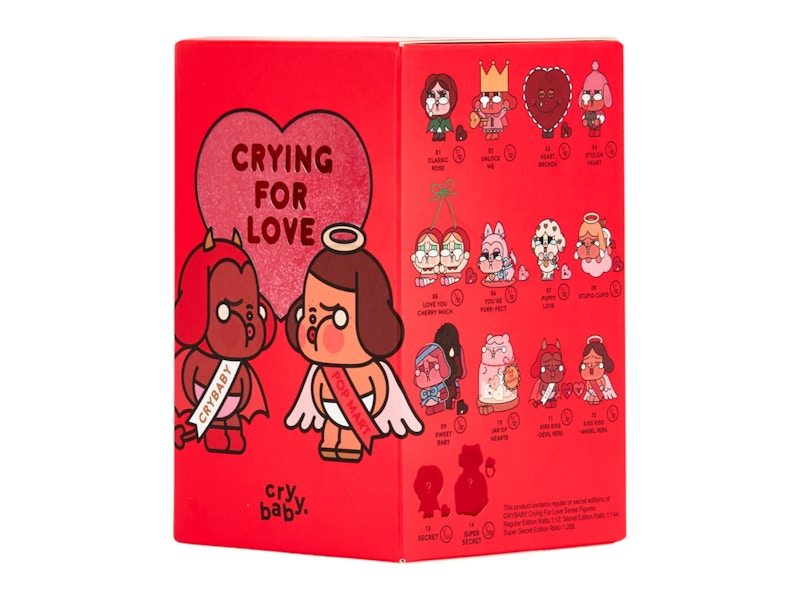Pop Mart CryBaby Crying For Love Series Figures Single Blind Box