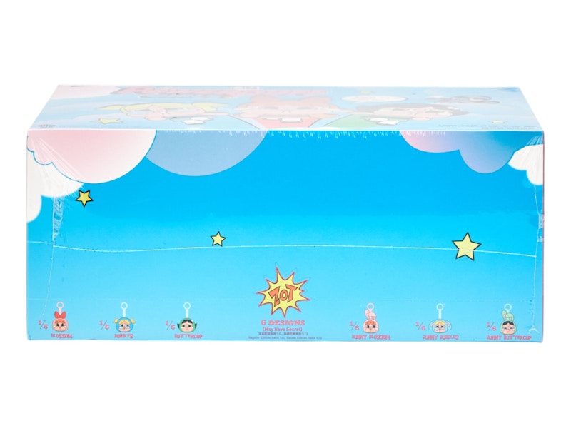 Pop Mart CryBaby x Powerpuff Girls Series Vinyl Face Plush Sealed Case (6 Blind Boxes)
