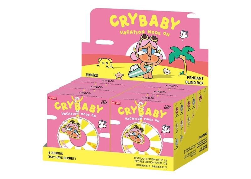 Pop Mart Crybaby Vacation Mode On Series Sealed Case (6 Blind Box)