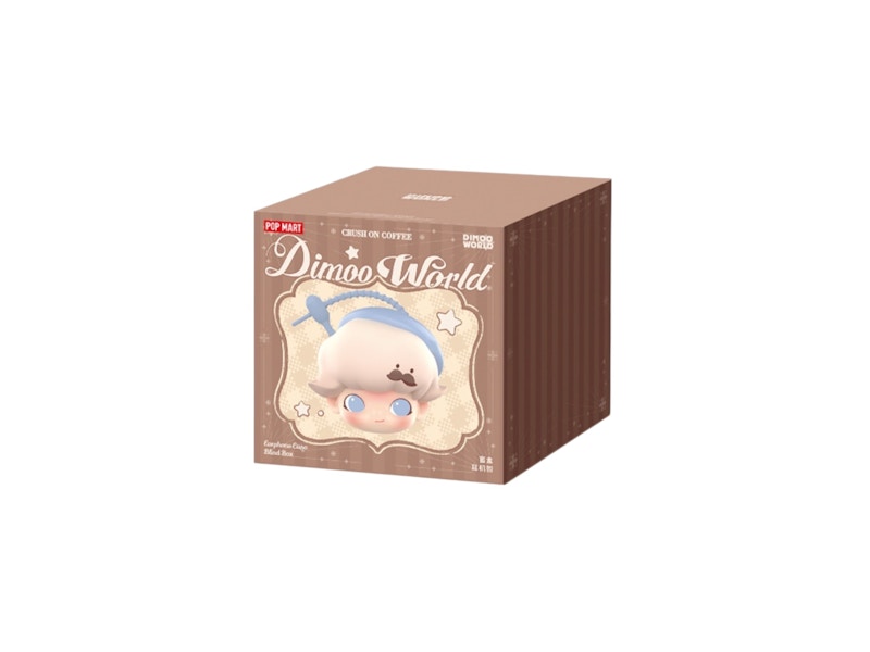 Pop Mart DIMOO Crush on Coffee Series Earphone Case Single Blind Box