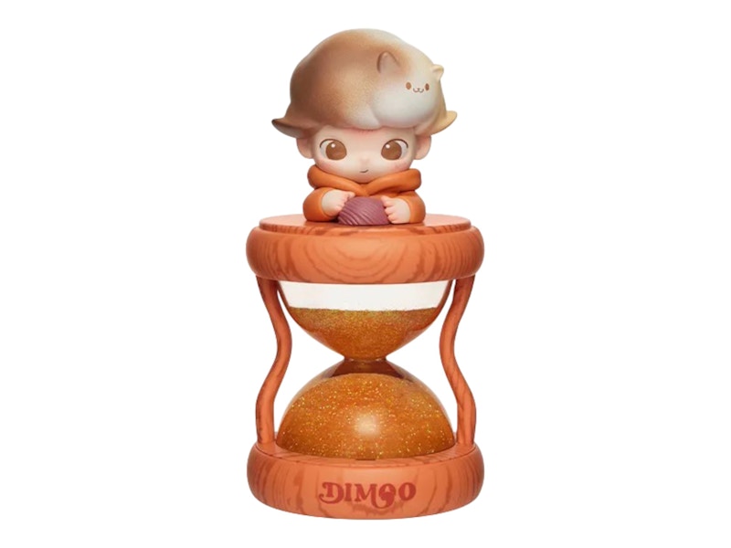 Pop Mart DIMOO Memories We Hold Series Purring Thread Hourglass Crystal Ball