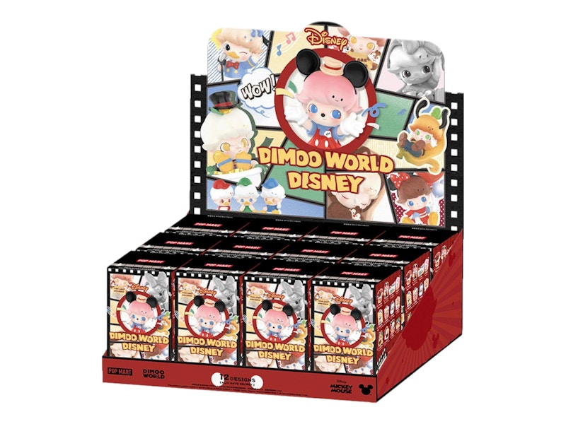 Pop Mart DIMOO World x Disney Series Figures Sealed Case (12 Blind Box)