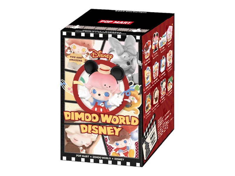 Pop Mart DIMOO World x Disney Series Figures Single Blind Box
