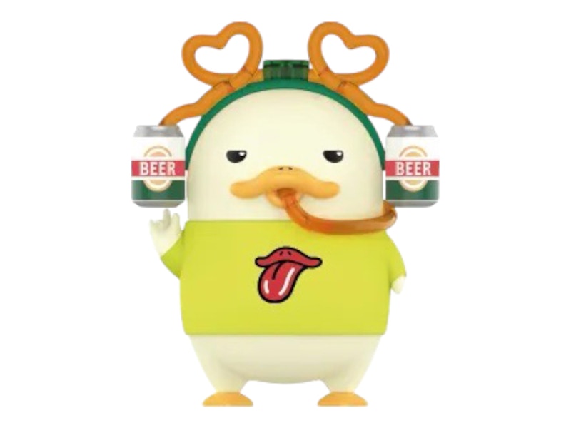 Pop Mart DUCKOO Music Festival Series Beerholic Figure