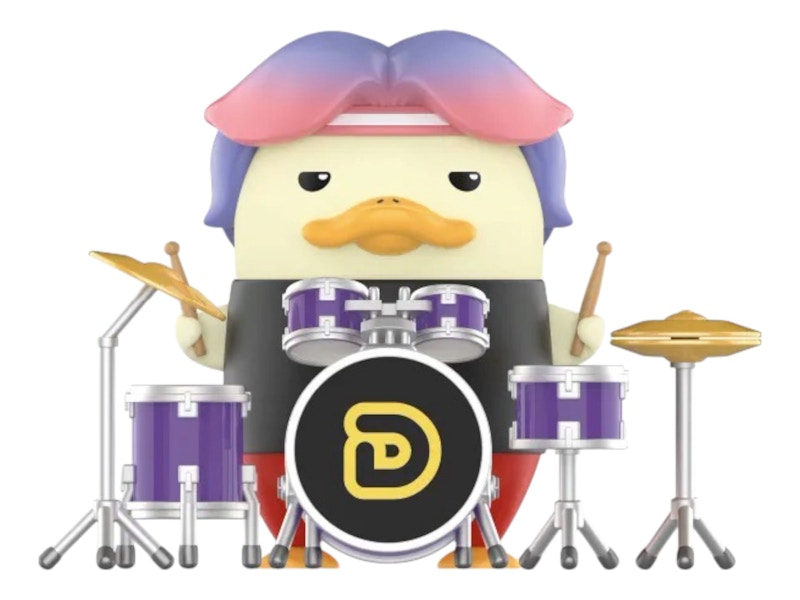 Pop Mart DUCKOO Music Festival Series Drummer Secret Edition Figure