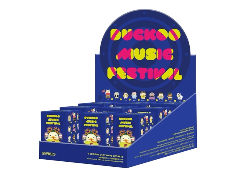 Pop Mart DUCKOO Music Festival Series Figure Sealed Case (9 Blind Box)