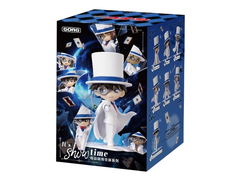 Pop Mart Detective Conan-It�s Show Time Kid the Phantom Thief Outfit Change Series Figures Single Blind Box