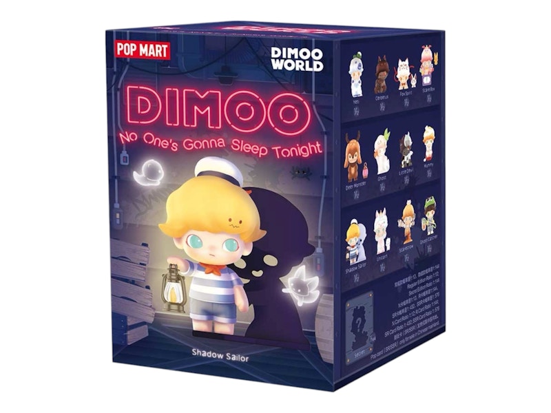 Pop Mart Dimoo No One's Gonna Sleep Tonight Series Figures Single Blind Box