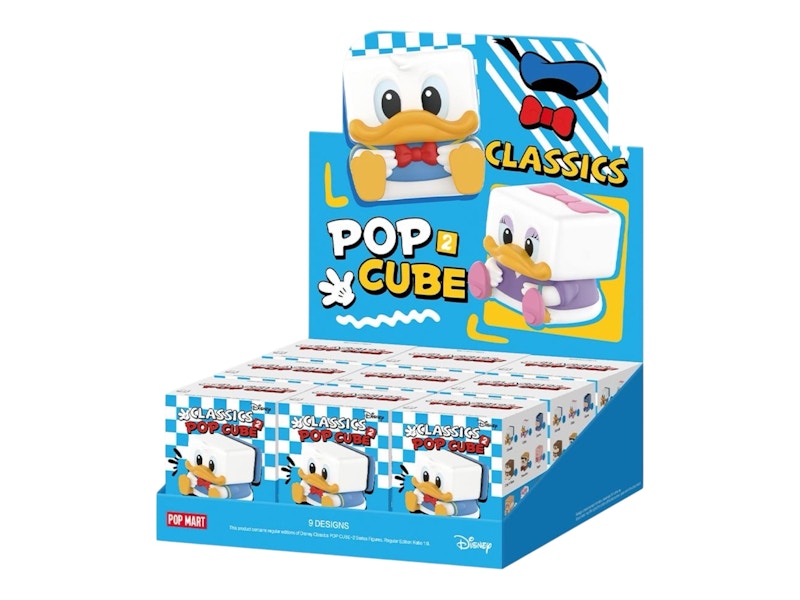 Pop Mart Disney Classics POP CUBE-2 Series Figures Sealed Case (9 Blind Box)