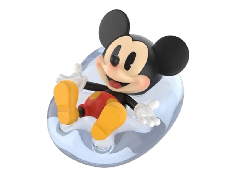 Pop Mart Disney Mickey Boundless Creativity Series Glass Bubble Mickey Figure