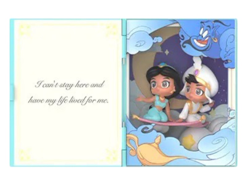 Pop Mart Disney Princess's Fairy Tales Jasmine Scene Sets