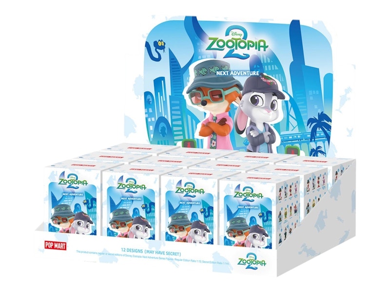Pop Mart Disney Zootopia: Next Adventure Series Figures Sealed Case (12 Blind Boxes)