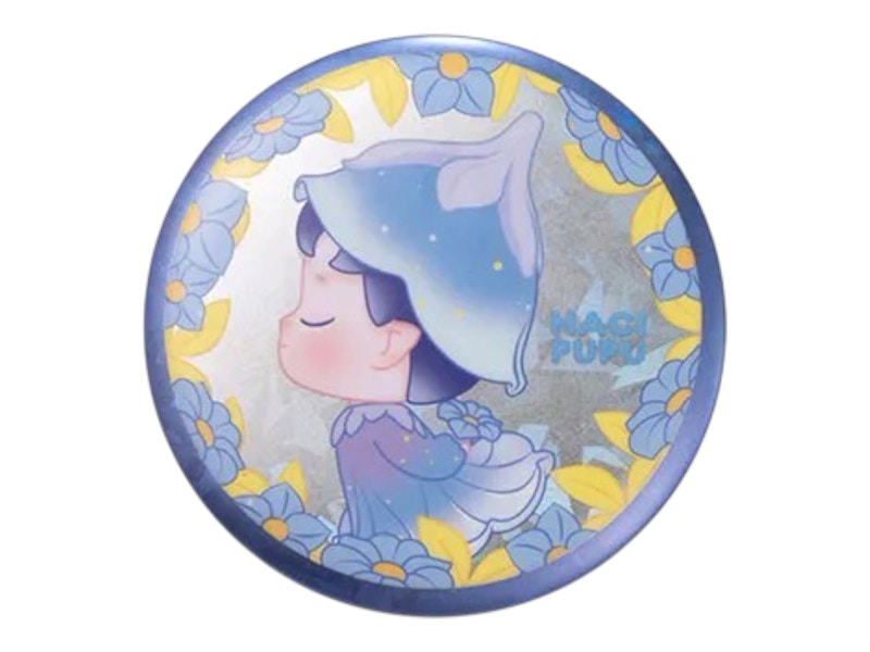 Pop Mart HACIPUPU Adventures In The Woods Series Morning Glory Tinplate Badge