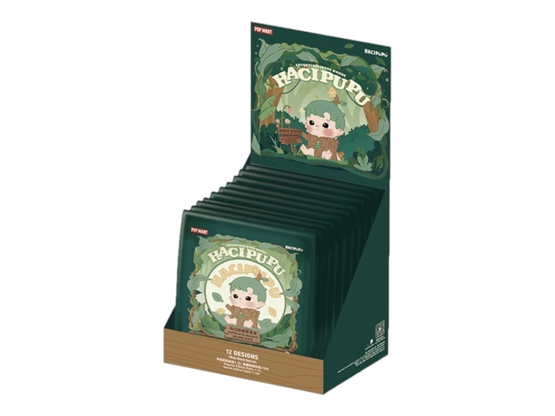 Pop Mart HACIPUPU Adventures In The Woods Series Tinplate Badge Sealed Case (12 Blind Box)