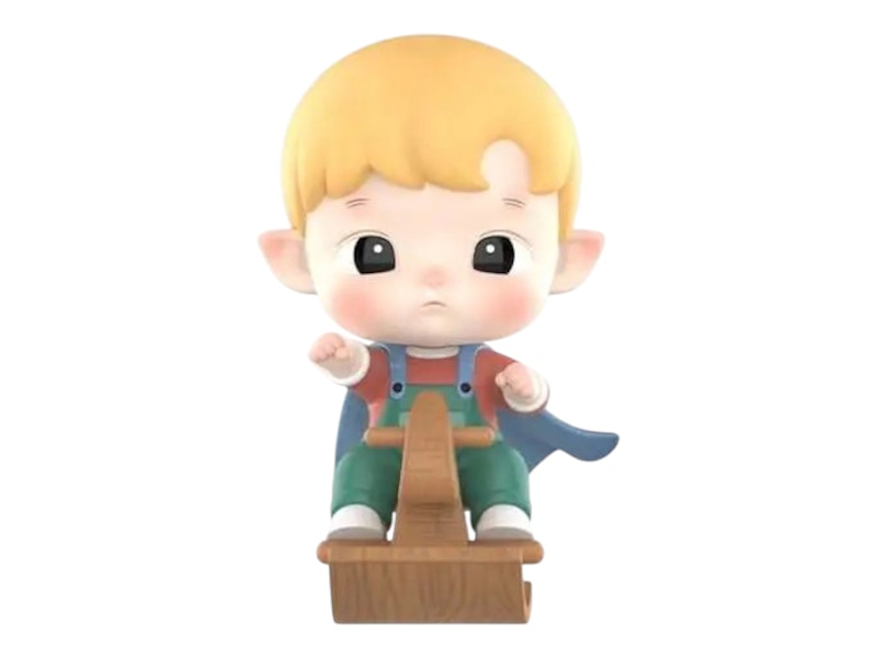 Pop Mart HACIPUPU My Little Hero Series Little Superman Secret Edition Figure