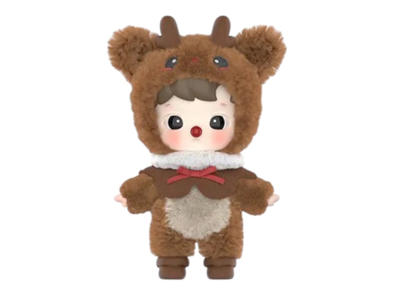 Pop Mart HACIPUPU Snuggle With You Series Ding Dong Reindeer Figure