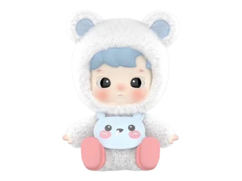 Pop Mart HACIPUPU Snuggle With You Series Growling Polar Bear Figure