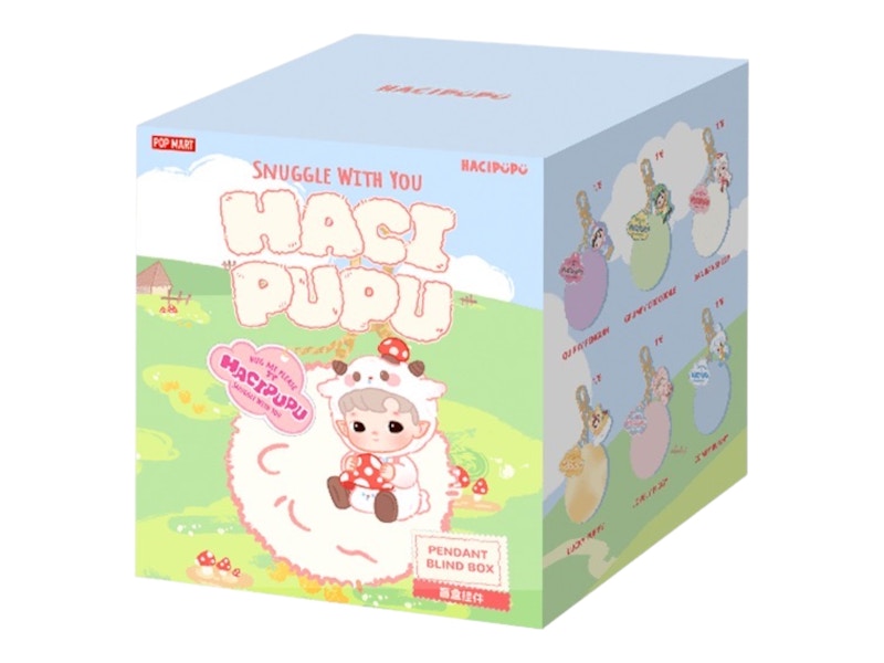 Pop Mart HACIPUPU Snuggle With You Series Pendant Single Blind Box