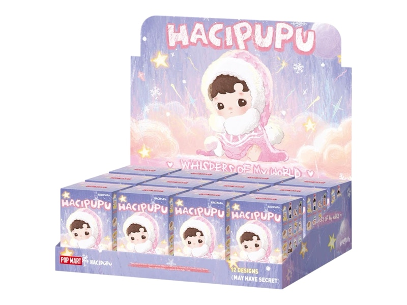 Pop Mart HACIPUPU Whispers of My World Series Figures Sealed Case (12 Blind Box)