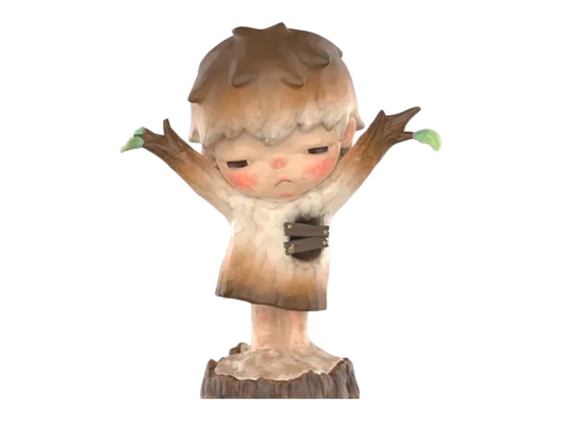 Pop Mart HIRONO Reshape Series Woodcarving Figure