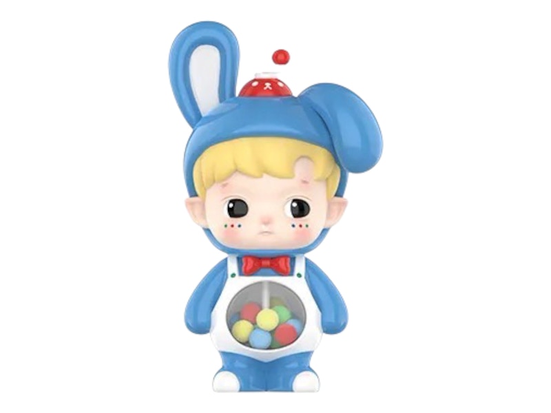 Pop Mart Hacipupu Rolling Time Machine Series Bunny Snow Cone Figure