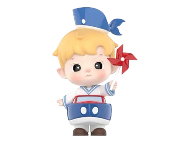 Pop Mart Hacipupu Rolling Time Machine Series Little Voyager Figure