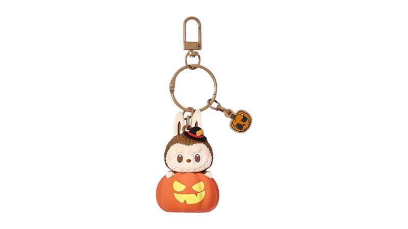Pop Mart Labubu Happy Halloween Party Series Luminous Pumpkin Pendant