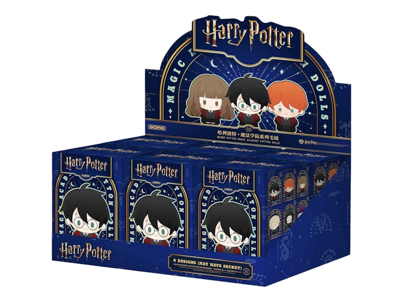 Pop Mart Harry Potter Magic Academy Series Cotton Dolls Sealed Case (6 Blind Box)
