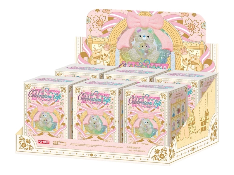 Pop Mart Instinctoy Muckey Celebration Gift Series Figures Sealed Case (6 Blind Box) Sealed Case (9 Blind Box)