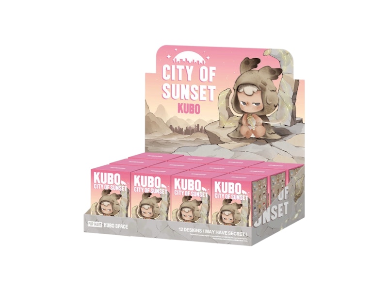 Pop Mart KUBO City of Sunset Series Figure Sealed Case (12 Blind Box)