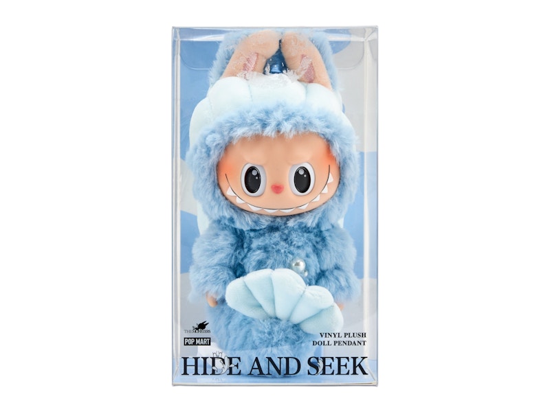 Pop Mart Labubu Hide and Seek In Singapore Series Vinyl Plush Pendant