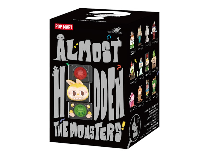 Pop Mart Labubu The Monsters Almost Hidden Series Figure Single Blind Box