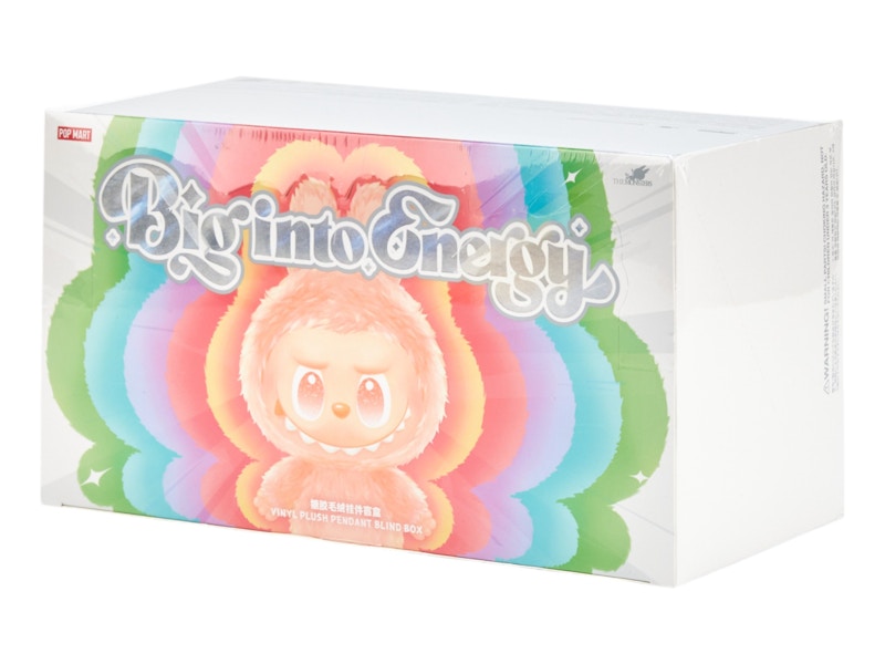 Pop Mart Labubu The Monsters Big into Energy Series Vinyl Plush Pendant Sealed Case (6 Blind Box)