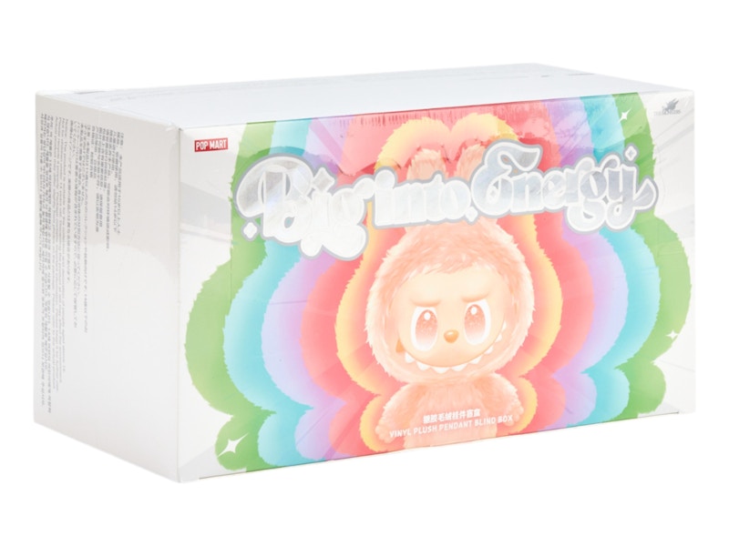 Pop Mart Labubu The Monsters Big into Energy Series Vinyl Plush Pendant Sealed Case (6 Blind Box)