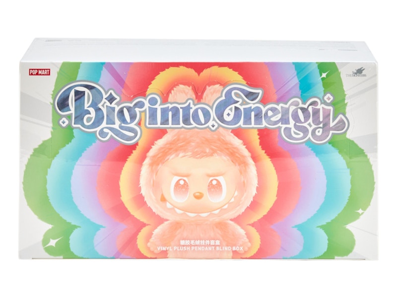 Pop Mart Labubu The Monsters Big into Energy Series Vinyl Plush Pendant Sealed Case (6 Blind Box)