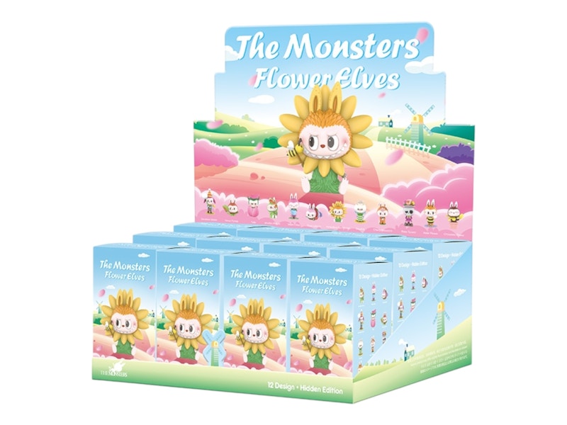 Pop Mart Labubu The Monsters Flower Elves Series Sealed Case (12 Blind Box)