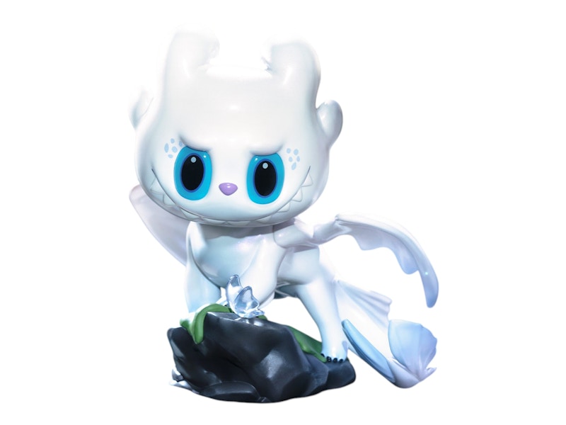 Pop Mart Labubu The Monsters How to Train Your Dragon Light Fury (Secret Edition) Figure