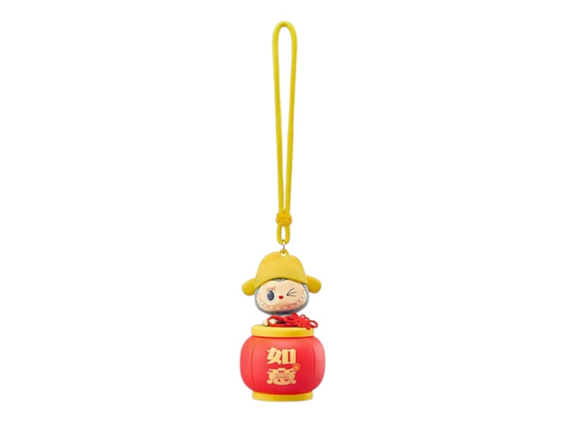 Pop Mart Labubu The Monsters Let's Have Fun Together Series Night Light Satisfaction Keychain