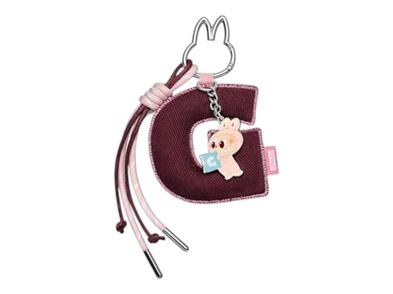 Pop Mart Labubu The Monsters Pin for Love Series "G" Letter Pendant