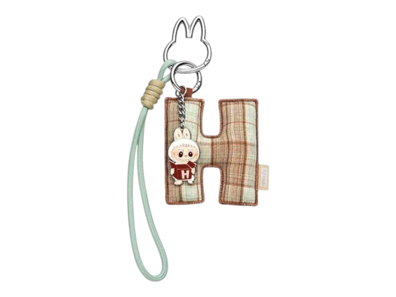 Pop Mart Labubu The Monsters Pin for Love Series "H" Letter Pendant