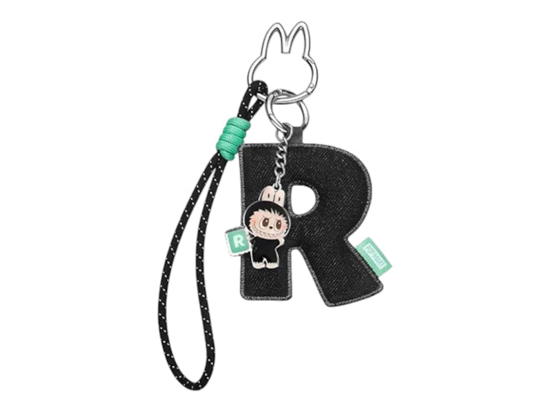 Pop Mart Labubu The Monsters Pin for Love Series "R" Letter Pendant