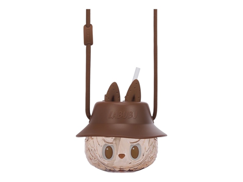 Pop Mart Labubu The Monsters Wacky Mart Series Caramel Brown Tumbler