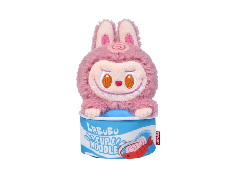 Pop Mart Labubu The Monsters Wacky Mart Series Cup Noodles Figure Storage Bag (Seafood)